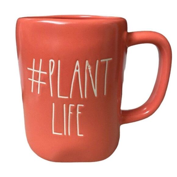 Rae Dunn CRAZY PLANT LADY MUG & Hash Tag PLANT LIFE Set of 2 Botanist Botanical - Picture 11 of 11